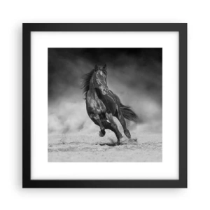 Poster în ramă neagră - Dorința emirului - 30x30 cm