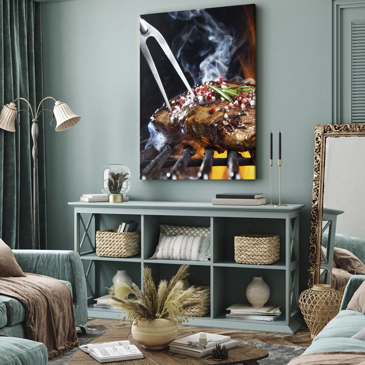Tablou pe pânză - Suculente și parfumate - 50x70 cm
