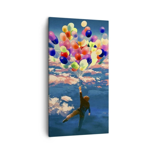 Tablou pe pânză - Un vis din copilărie devenit realitate - 45x80 cm