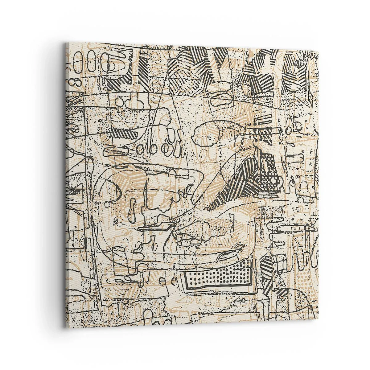 Tablou pe pânză - Așteaptă să fie descifrat - 60x60 cm