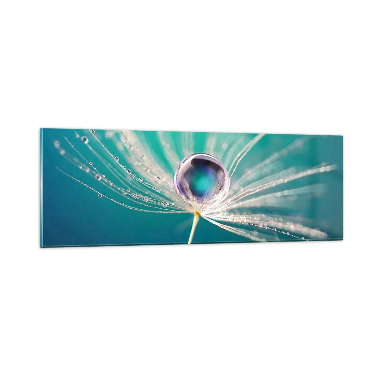 Tablou pe sticlă - Moment mistic - 90x30 cm