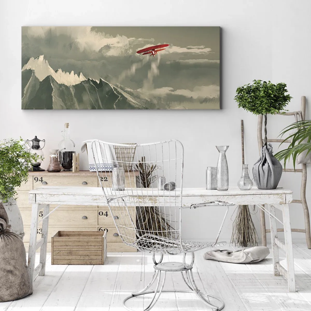 Tablou pe pânză - Un pionier neînfricat - 160x50 cm