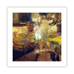 Poster - Rece, călduț, fierbinte - 40x40 cm