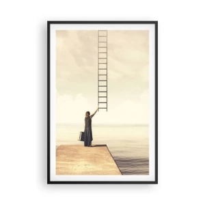 Poster în ramă neagră - O călătorie conceptuală - 61x91 cm