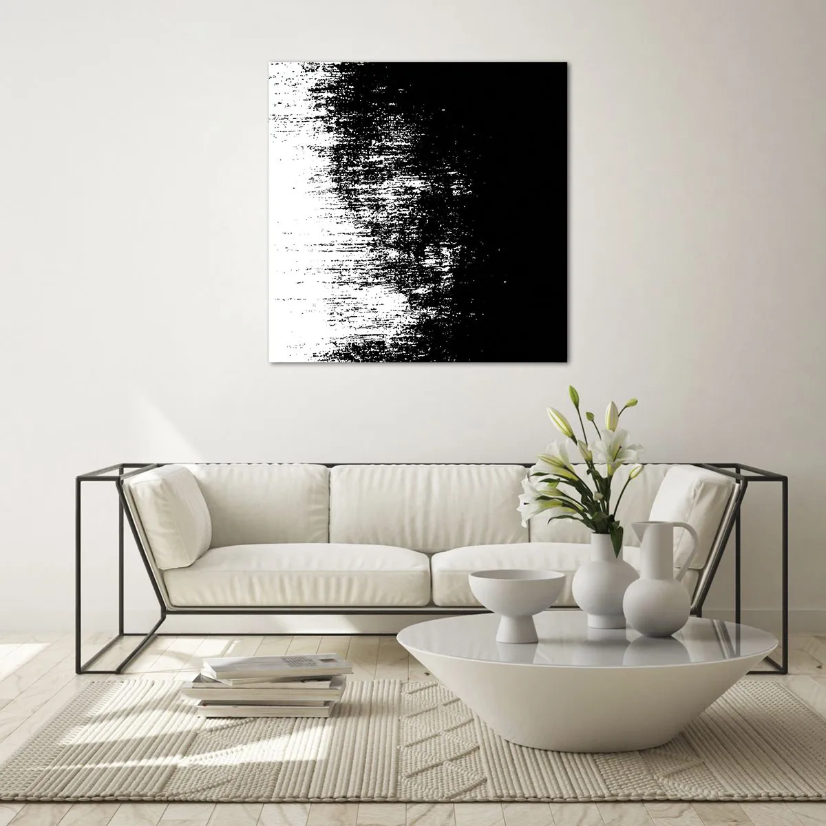 Tablou pe sticlă - Iar câștigătorul este... - 70x70 cm