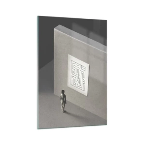 Tablou pe sticlă - Dar unde sunt? - 70x100 cm