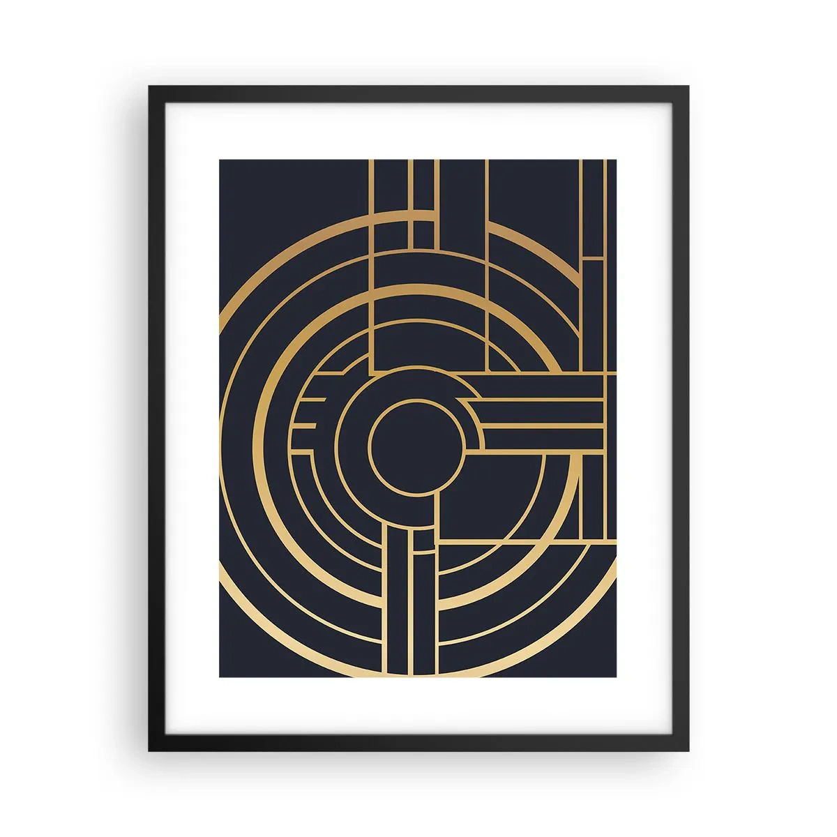 Poster în ramă neagră - Întoarcerea lucrurilor - 40x50 cm