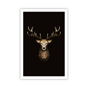 Poster - Cerb cubist - 61x91 cm