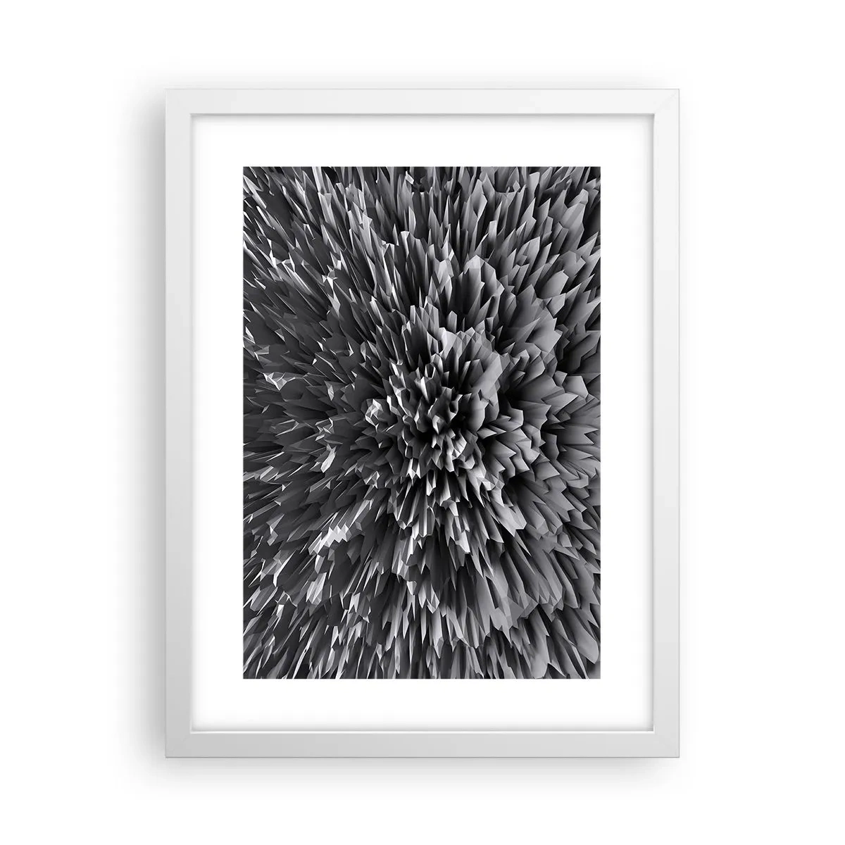 Poster în ramă albă - Mai ascuțit nu se poate - 30x40 cm