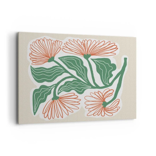 Tablou pe pânză - Folclor modern - 100x70 cm