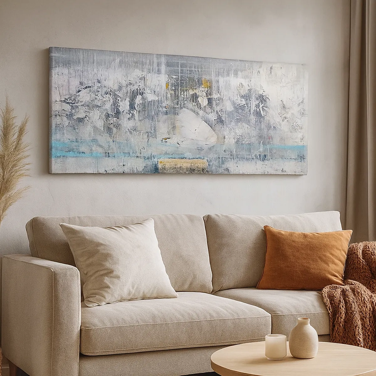 Tablou pe pânză - Ca pe gheață, ca pe asfalt - 30x30 cm