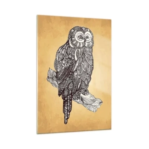 Tablou pe sticlă - Ornamente complicate de înțelepciune - 50x70 cm