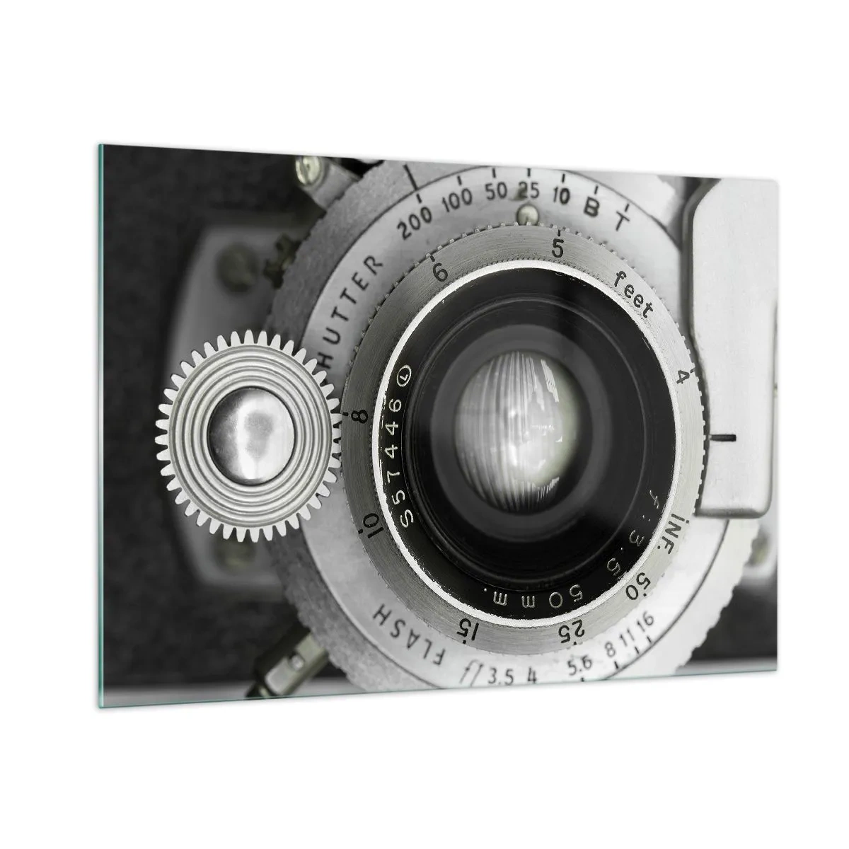 Tablou pe sticlă - Povestea de la Hollywood - 100x70 cm