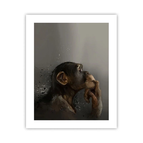 Poster - Cu siguranță, gânditorul - 40x50 cm