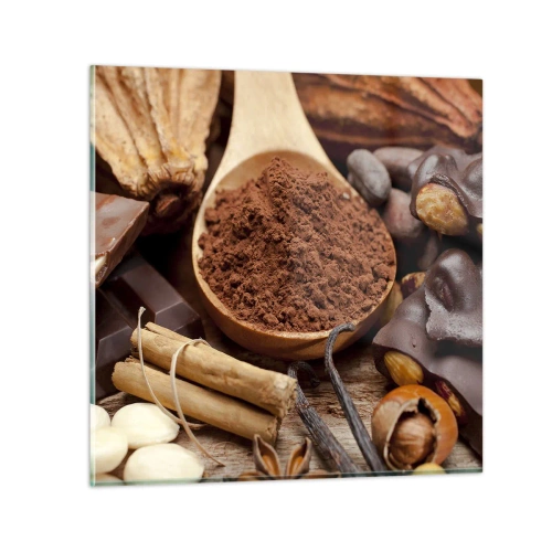 Tablou pe sticlă - Cea mai bună pentru tristețe - 60x60 cm