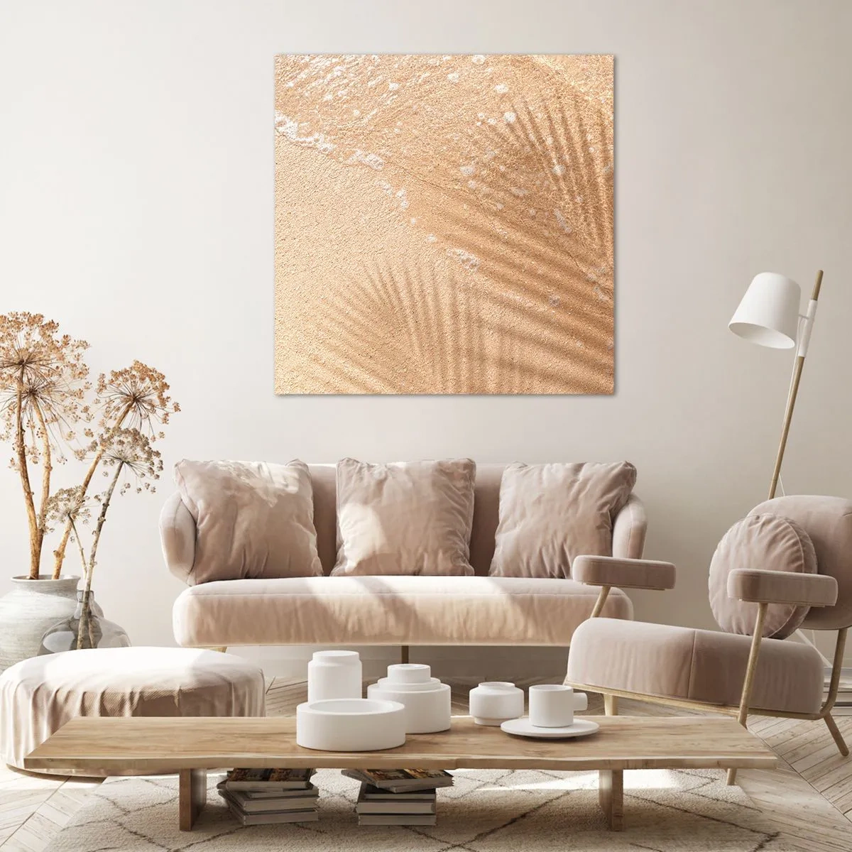 Tablou pe pânză - Umbra unei veri fierbinți - 70x70 cm