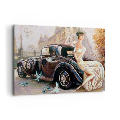 Tablou pe pânză - Eleganță retro - 120x80 cm