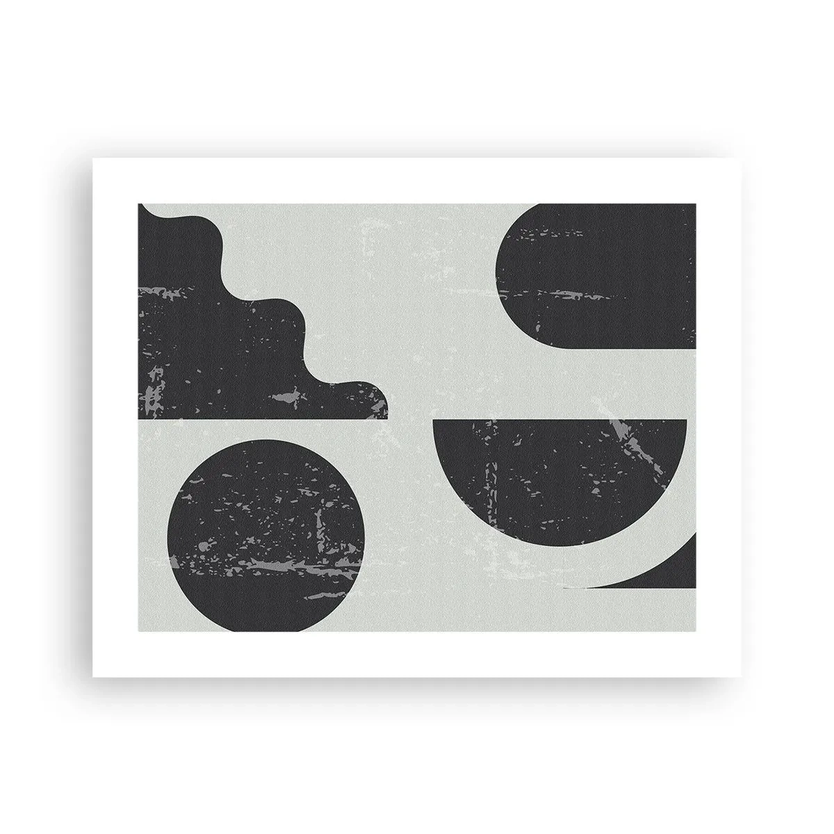 Poster - Compoziție deasupra și dedesubt - 50x40 cm