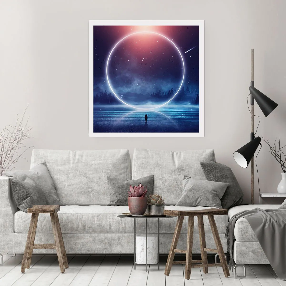 Poster - Ei sunt deja aici... - 60x60 cm