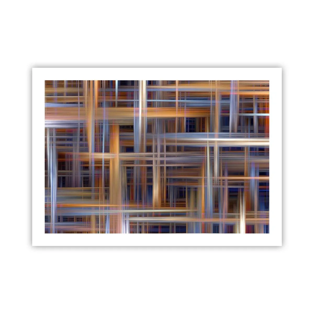 Poster - Țesut din lumină - 70x50 cm