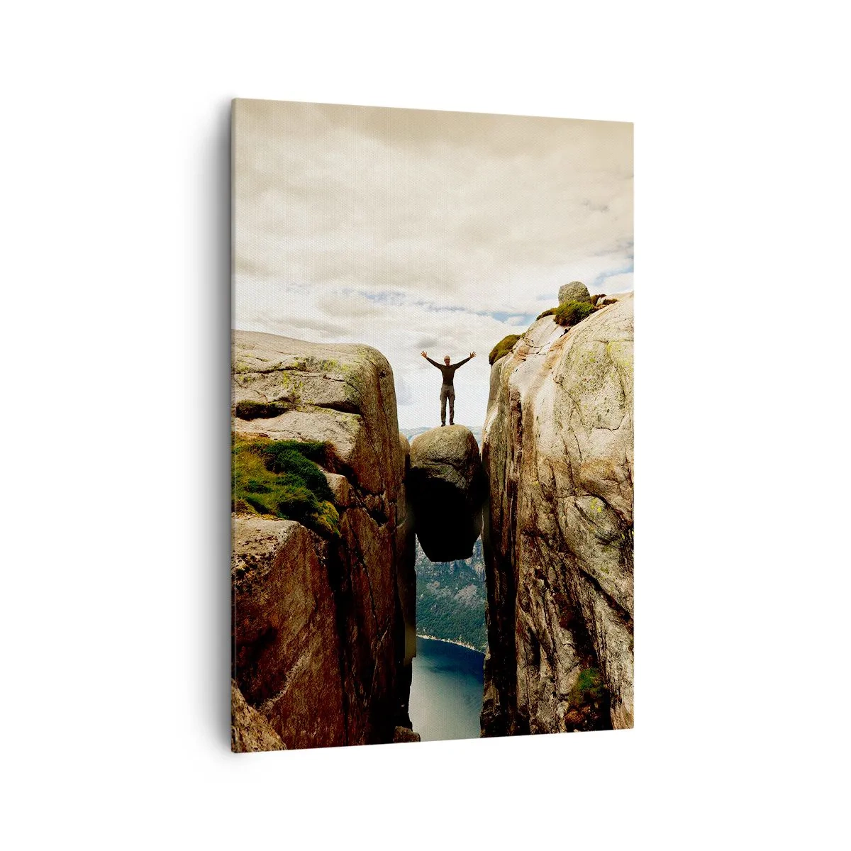 Tablou pe pânză Canvas - Cum mă simt!? - 70x100 cm