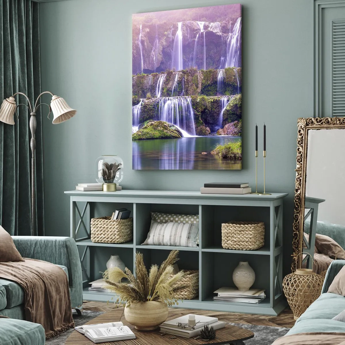 Tablou pe pânză - Scara către cer - 45x80 cm