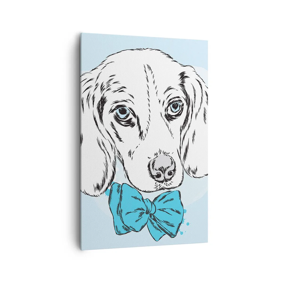 Tablou pe pânză - Eleganța câinelui - 80x120 cm