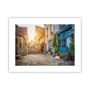 Poster - Fantoma albă a orașului - 40x30 cm