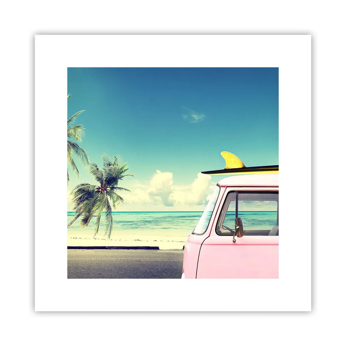 Poster - Să înceapă vacanța - 30x30 cm