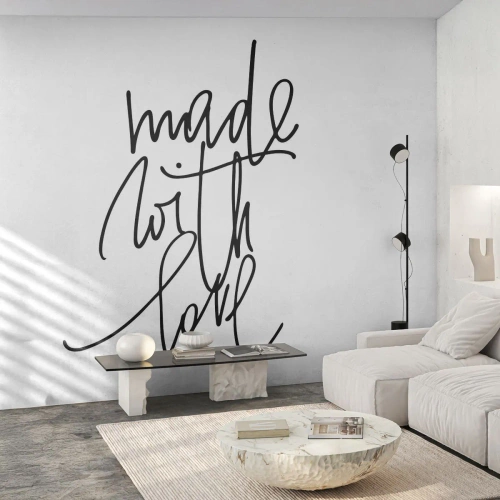 Tapet Premium Canvas - Cel mai bun brand - Tipografie, Afirmare, Maxim - 300x210 cm