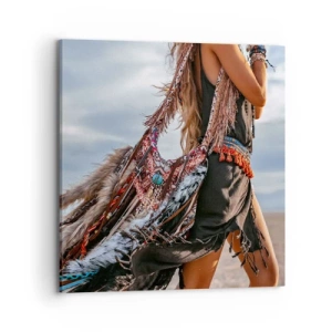 Tablou pe pânză - Iubita șamanului - 70x70 cm