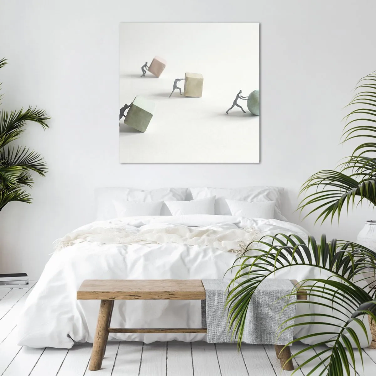 Tablou pe pânză - Viața însăși - 40x40 cm