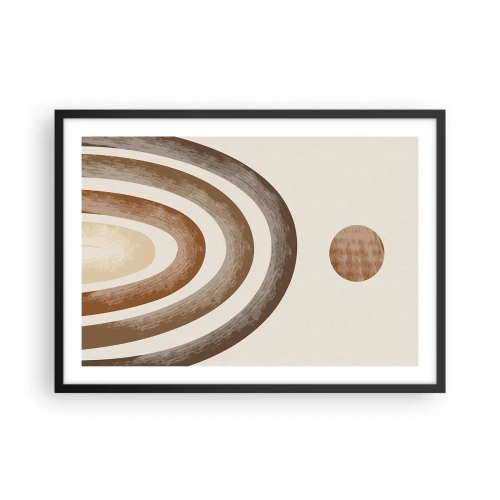 Poster în ramă neagră - Într-o galaxie îndepărtată - 70x50 cm