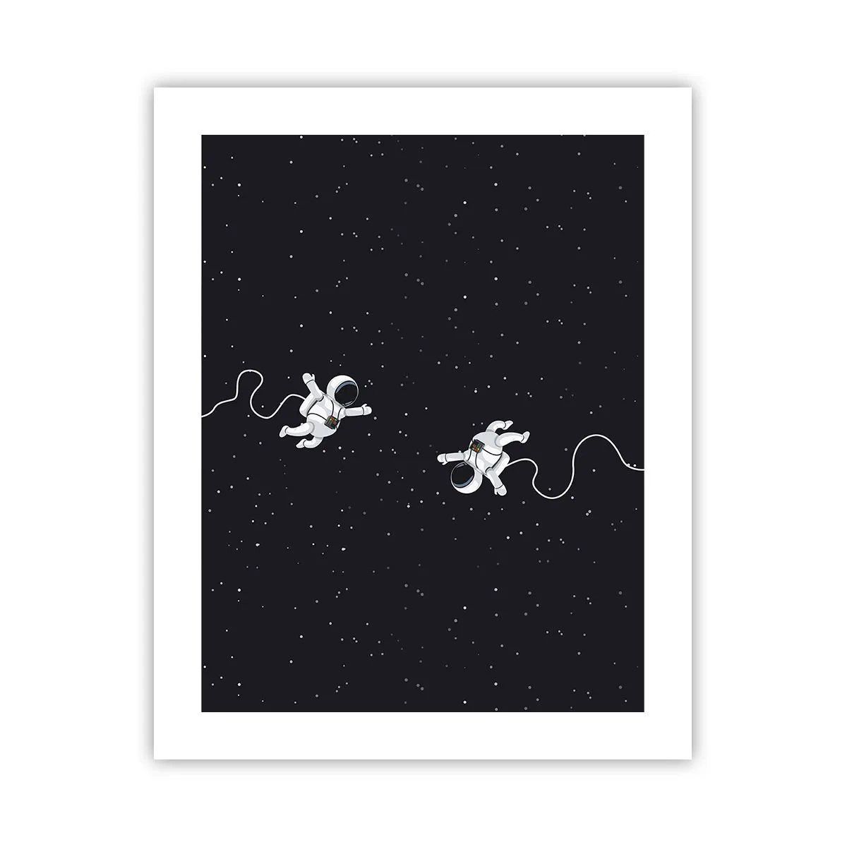 Poster - Dansul spațial - 40x50 cm