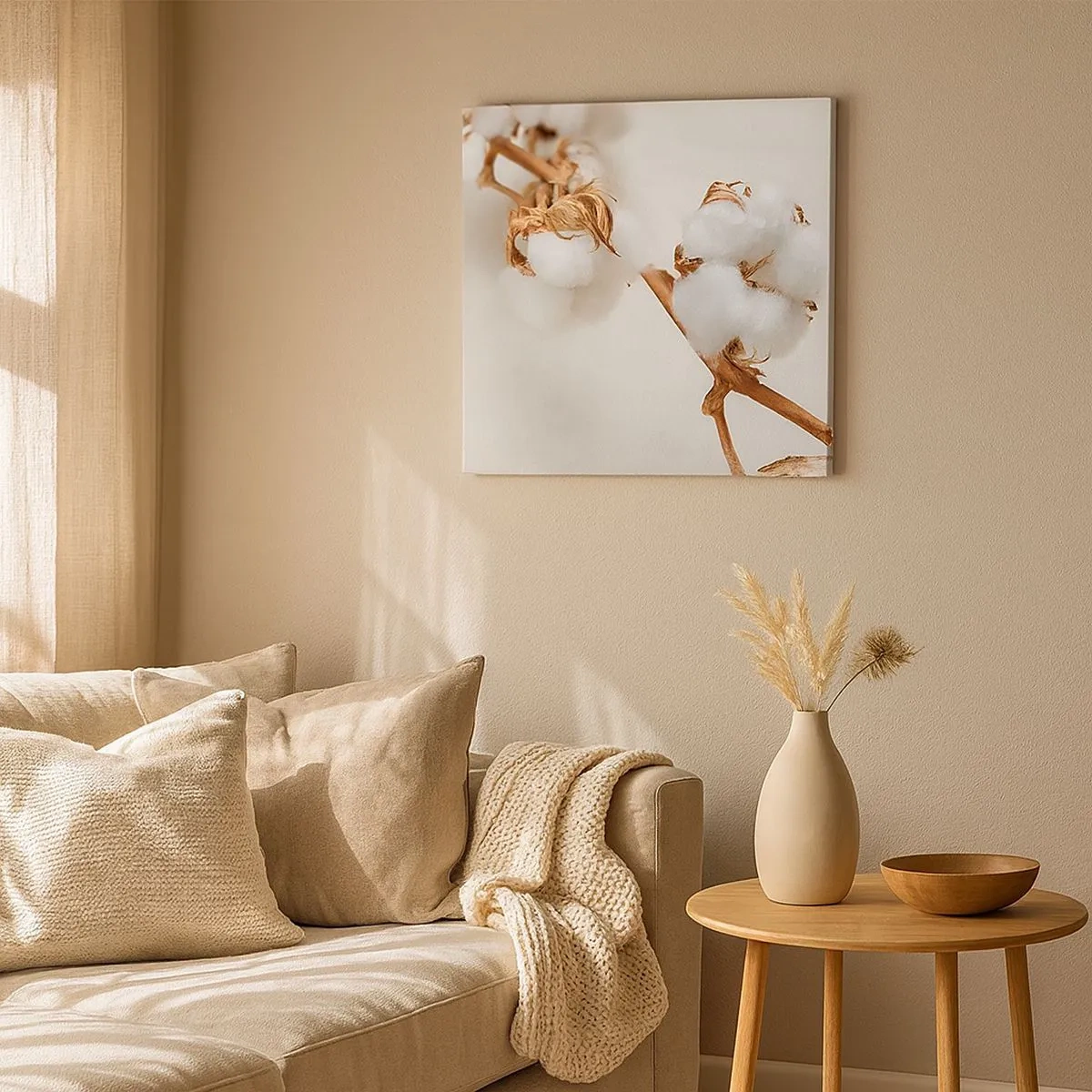 Tablou pe pânză - Numai îmbrățișări - 30x30 cm