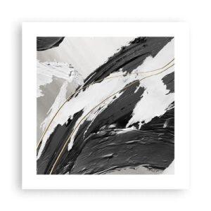 Poster - Abstracție cu fler - 40x40 cm