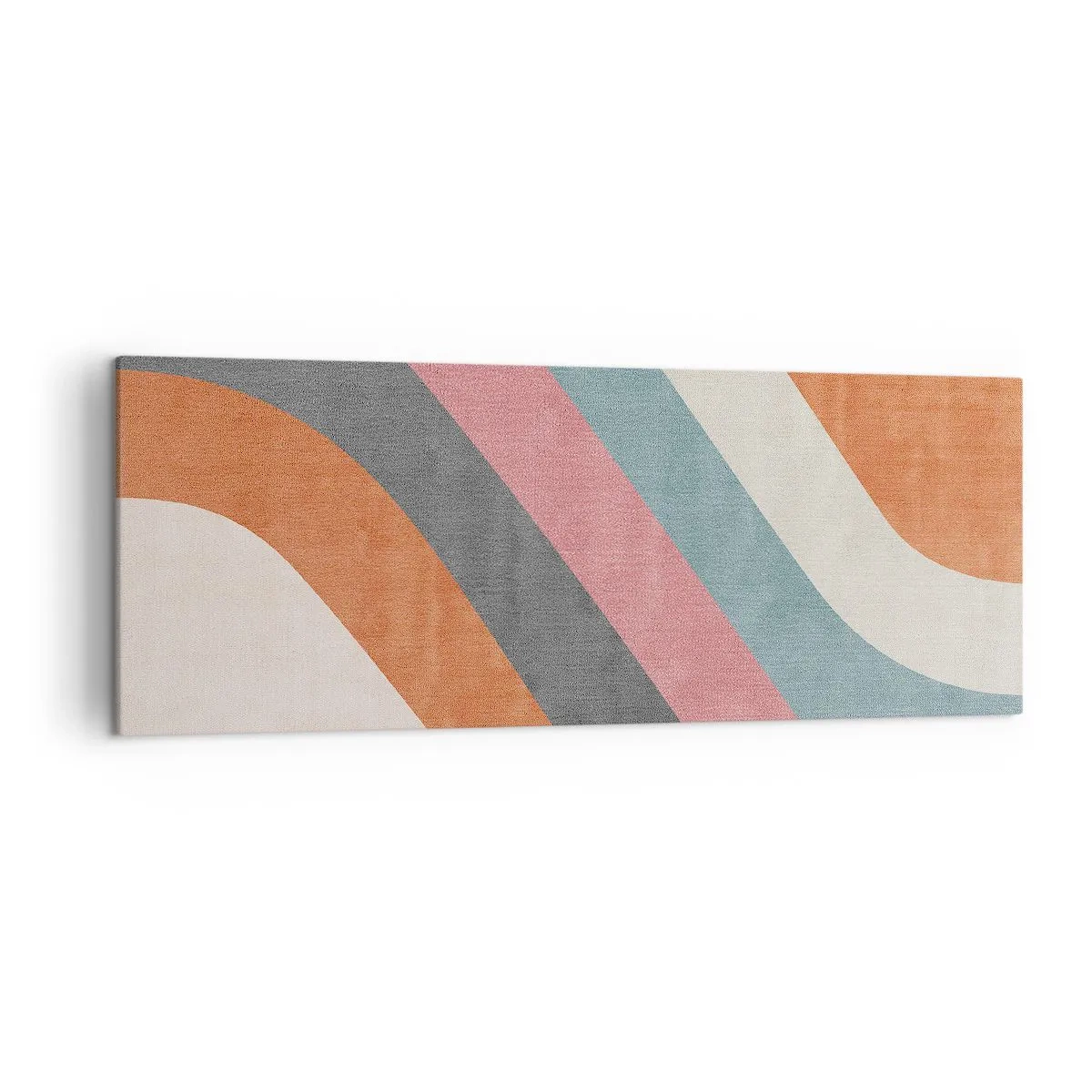 Tablou pe pânză - Compoziție diagonală - mișcare - 140x50 cm