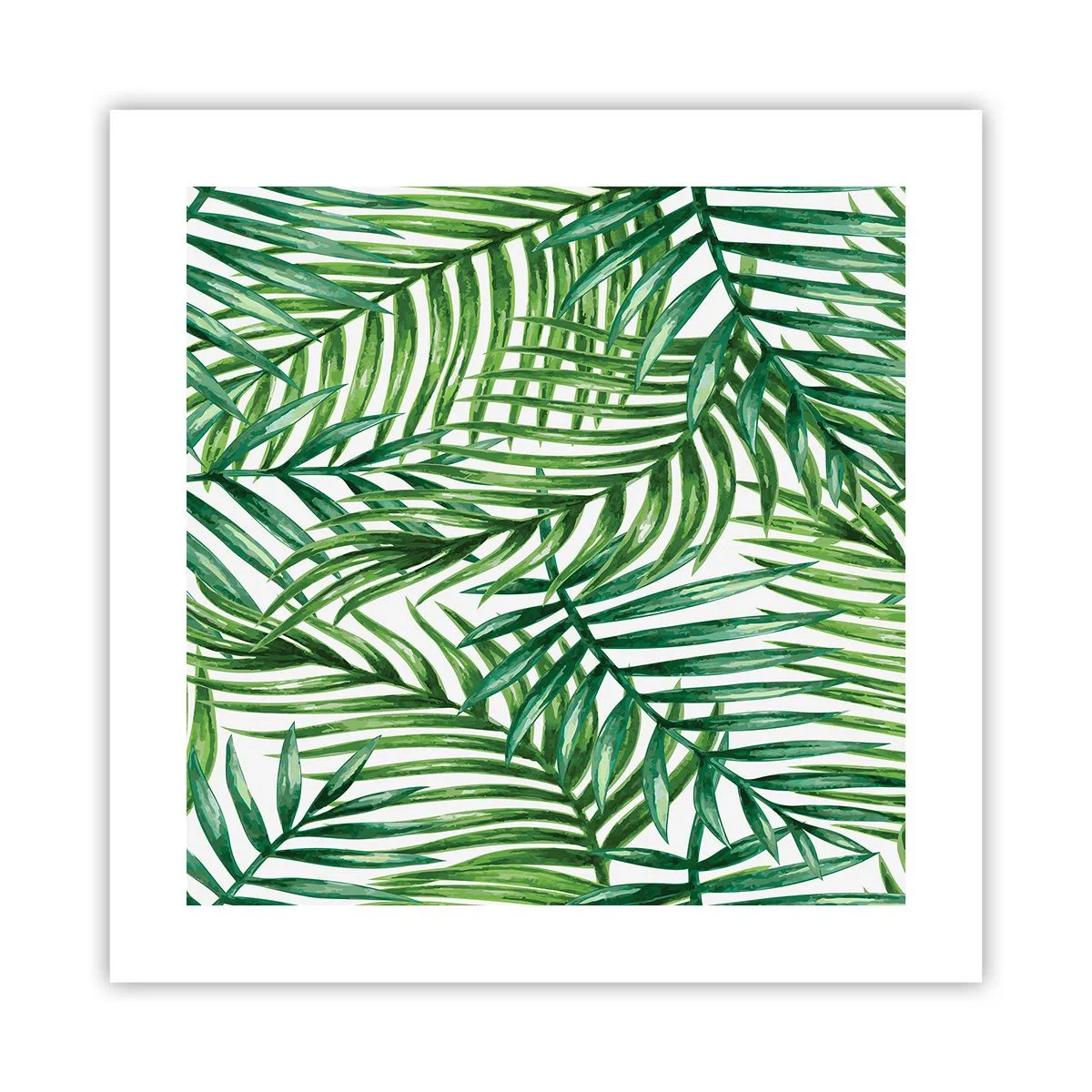Poster - Sub bolta verde - 40x40 cm