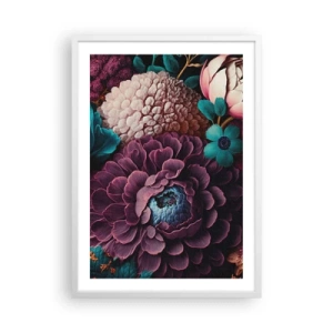 Poster în ramă albă - Natura în abundență - 50x70 cm