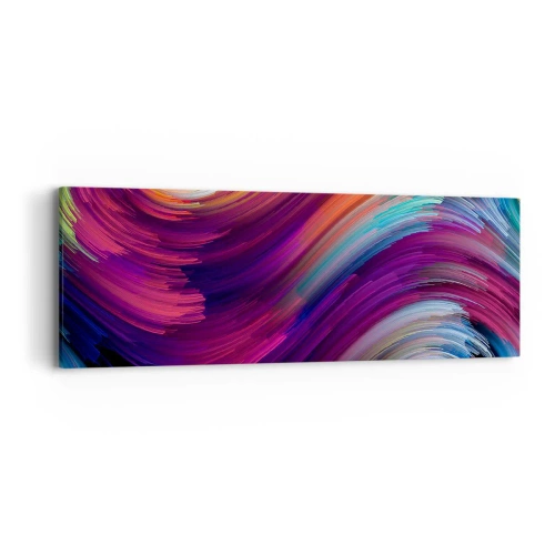 Tablou pe pânză - Începutul unei lumi noi - 90x30 cm