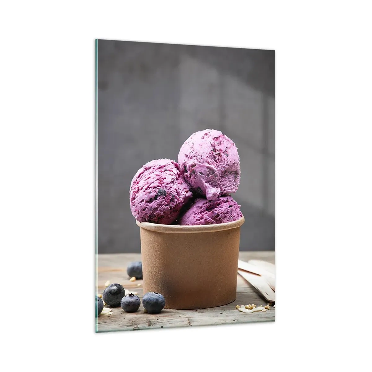 Tablou pe sticlă - Dulce și rece - 80x120 cm