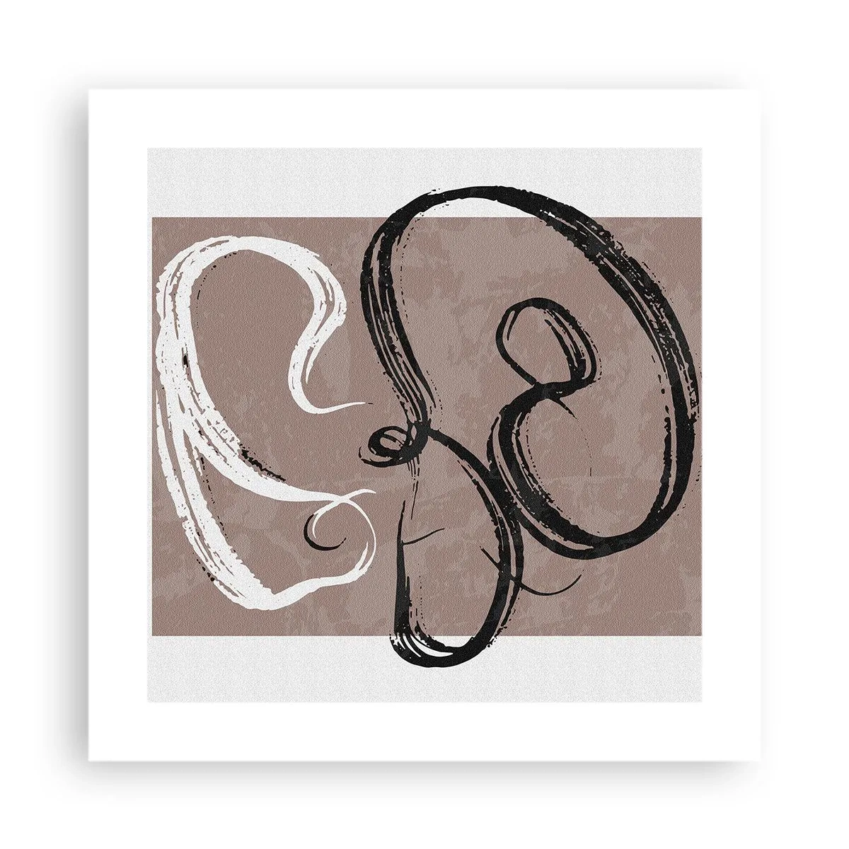 Poster - Compoziția - căutarea plenitudinii - 40x40 cm