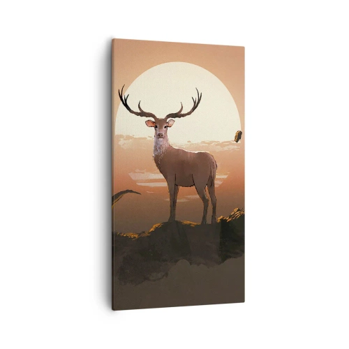 Tablou pe pânză - Această noapte este diferită de oricare alta - 55x100 cm