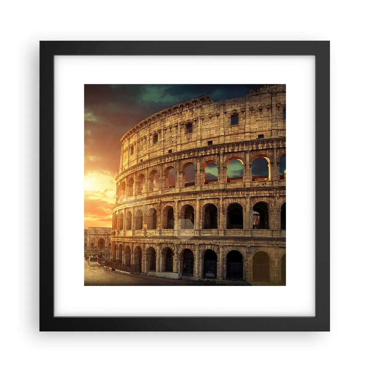 Poster în ramă neagră - Impresie colosală - 30x30 cm