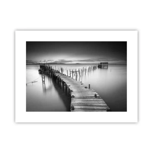 Poster - Liniștea unui țărm uitat - 40x30 cm