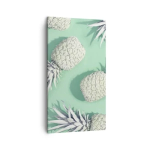 Tablou pe pânză - Merge bine cu mentă - 45x80 cm