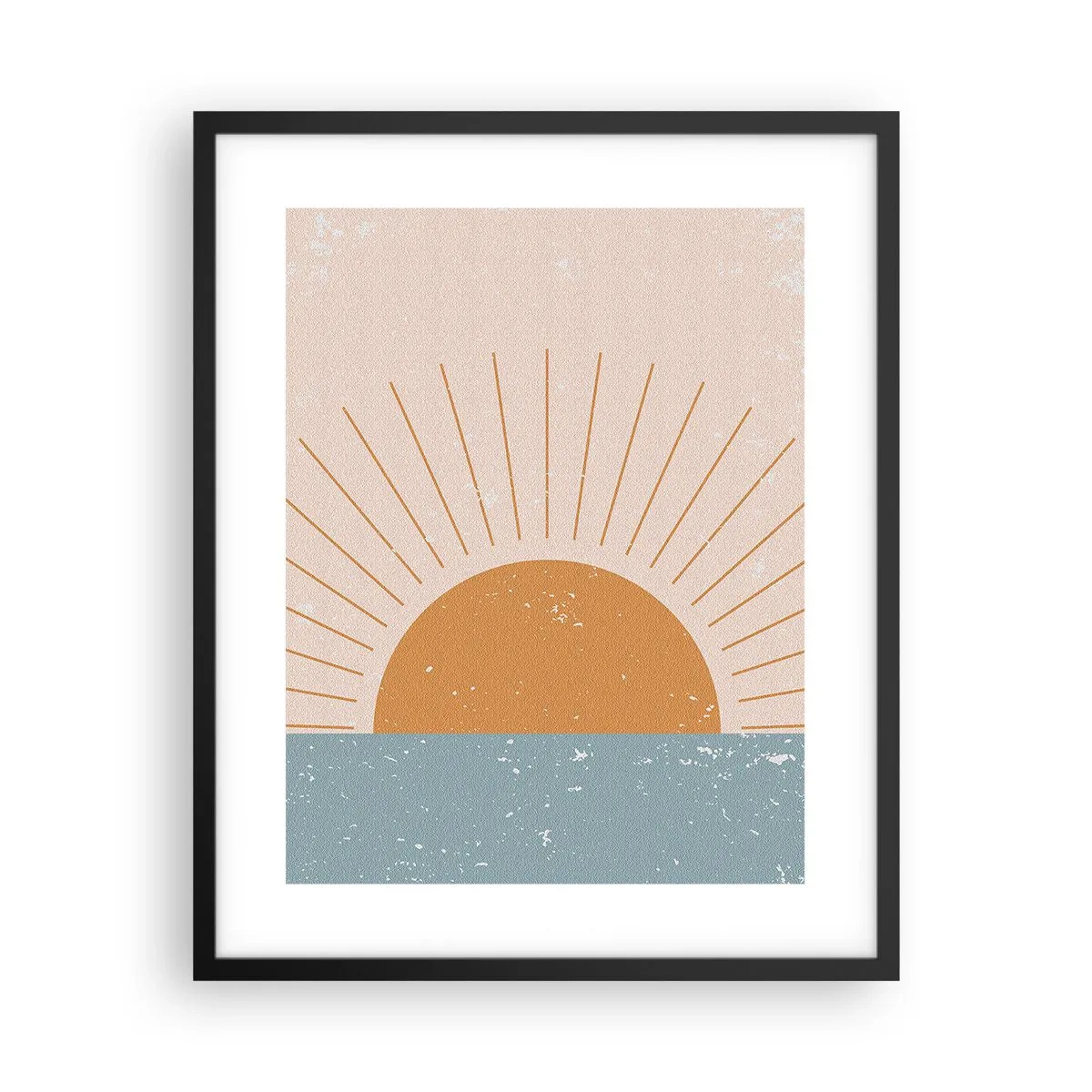 Poster în ramă neagră - Un miracol zilnic - 40x50 cm