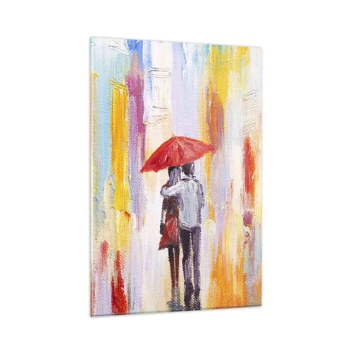 Tablou pe sticlă - Să plouă în continuare - 80x120 cm