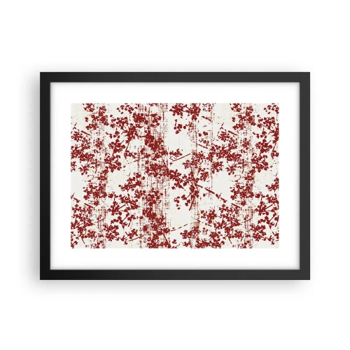 Poster în ramă neagră - Ca un percal vechi - 40x30 cm