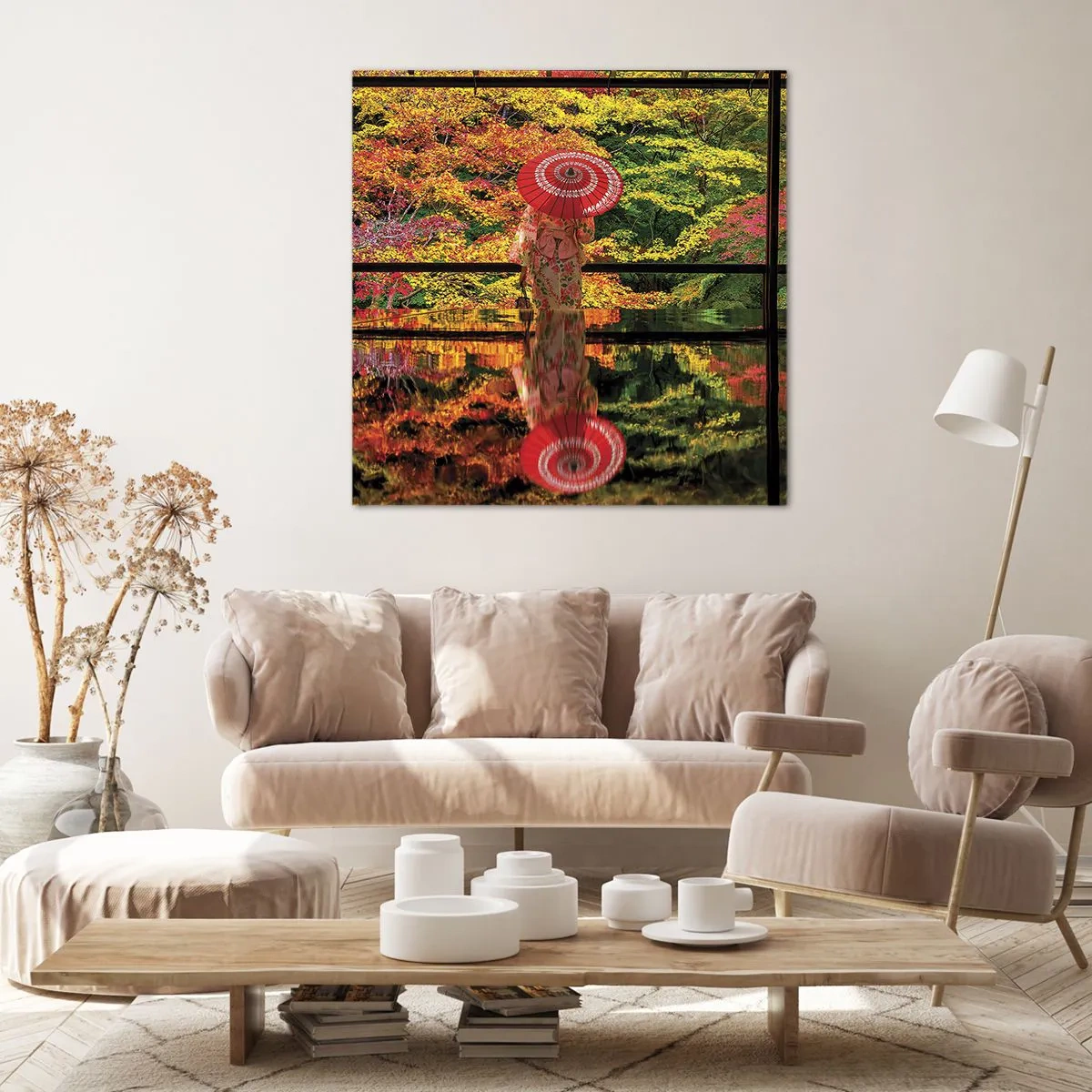 Tablou pe pânză - În templul naturii - 60x60 cm